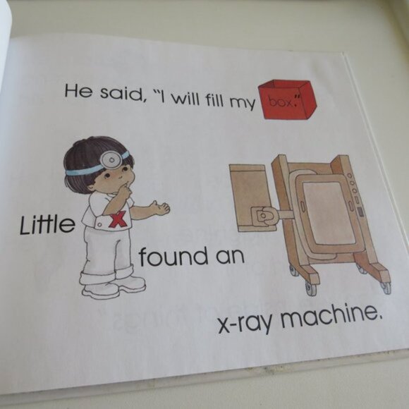 My "x,y,z" Book My First Steps To Reading WHITE BOOK Hardcover Alphabet Series - Picture 2 of 9